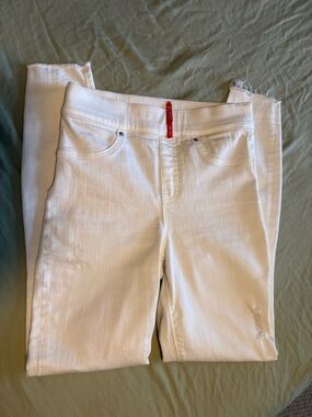 Women’s White Spanx Skinny Jeans